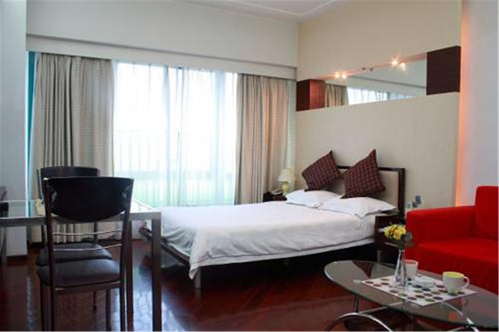 Shanghai Skiline World Union Service Apartment Exterior foto